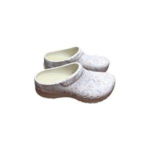 Dansko Kane Molded Sea Shell Slip-On Professional Beach Vacation Clogs 38EU/ 7US